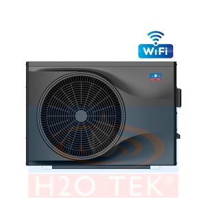 Bomba de Calor (Ahorrador de Energia) Full Inverter, Wifi, para Alberca o Piscina, Tipo Horizontal CAP. 21.1Kw 72,014 BTU/H 220 V. 2 Fases 60HZ MODELO BCIH72BTU22-21.1-11 MARCA H2OTEK